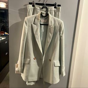 Babaton Mint Suit (jacket/pants)